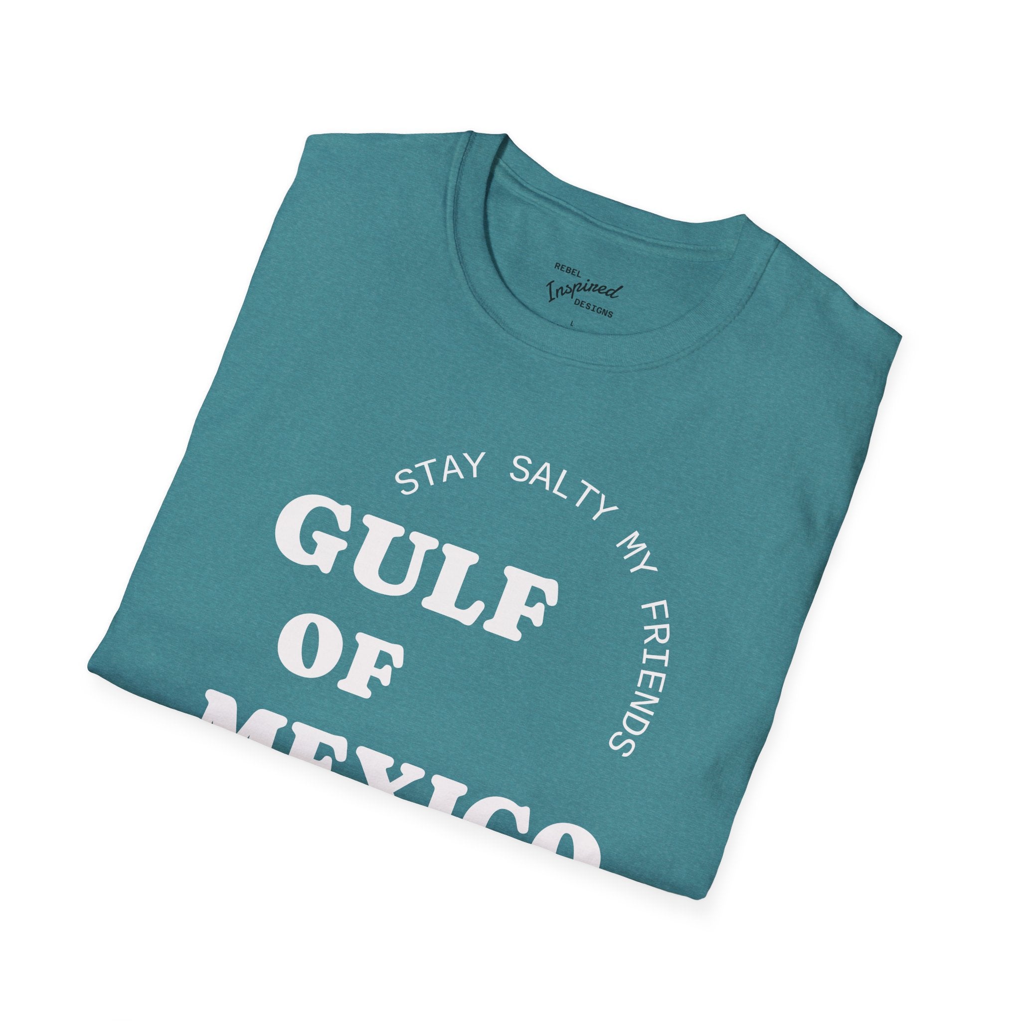 Stay Salty Unisex Shirt, Gulf of Mexico Forever T-Shirt, Coastal Humor Clothing, Protest Top