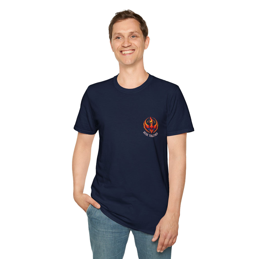 Rise Together T-Shirt | Empowerment Shirt | Rebel Inspired Designs Logo | Activist Gift