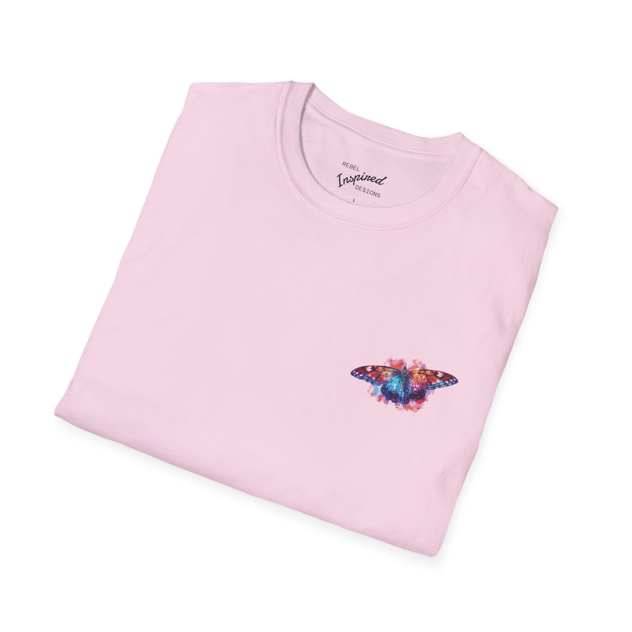 Butterfly Rise Together T-Shirt | Watercolor Inspirational Butterfly Tee | Equality Advocacy Gift