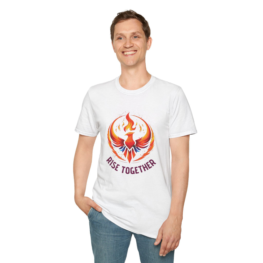 Phoenix Rise Together T-Shirt | Activist Empowerment Graphic Tee