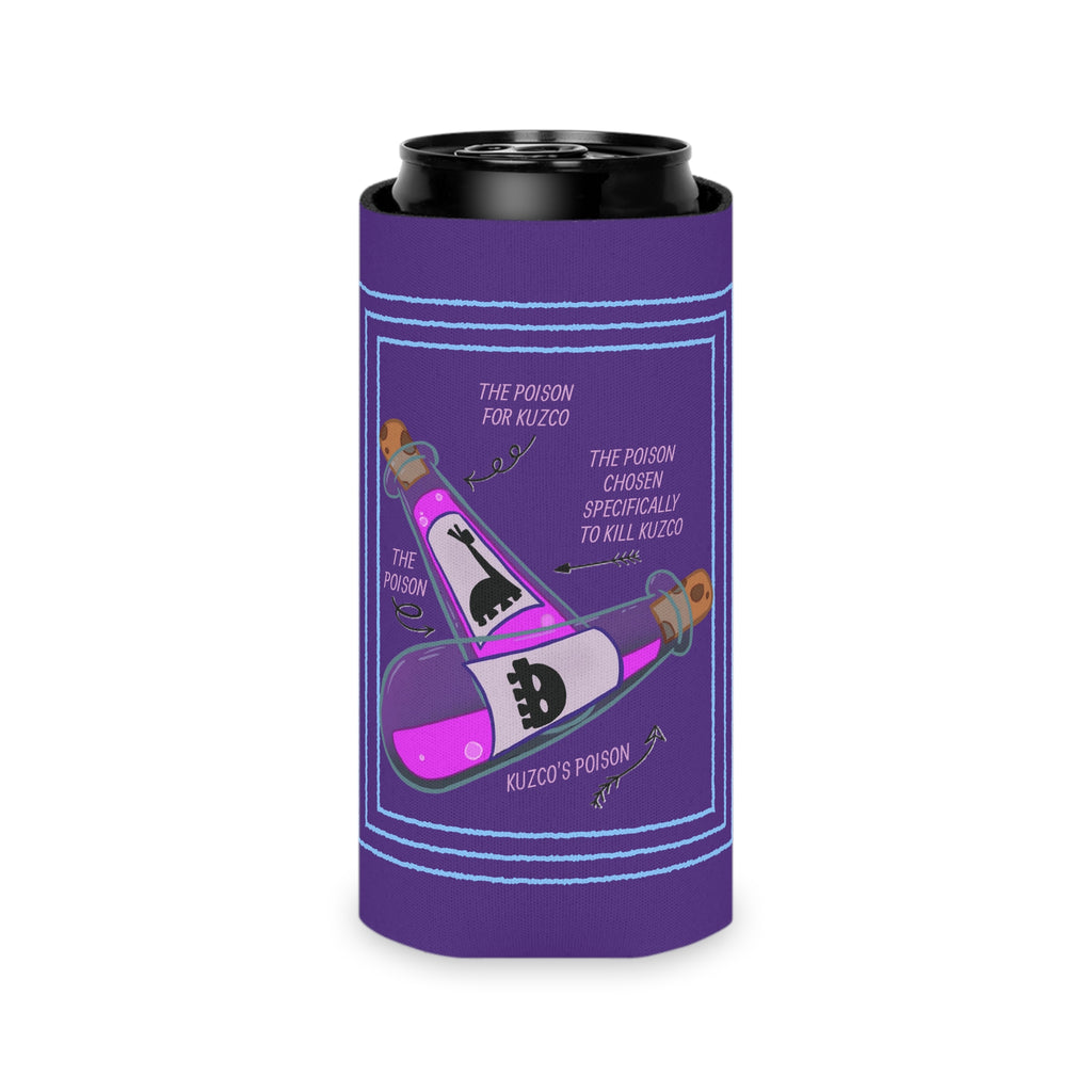Poison Llama Can Cooler | Llama Drama Drink Sleeve | Animated Movie Gift