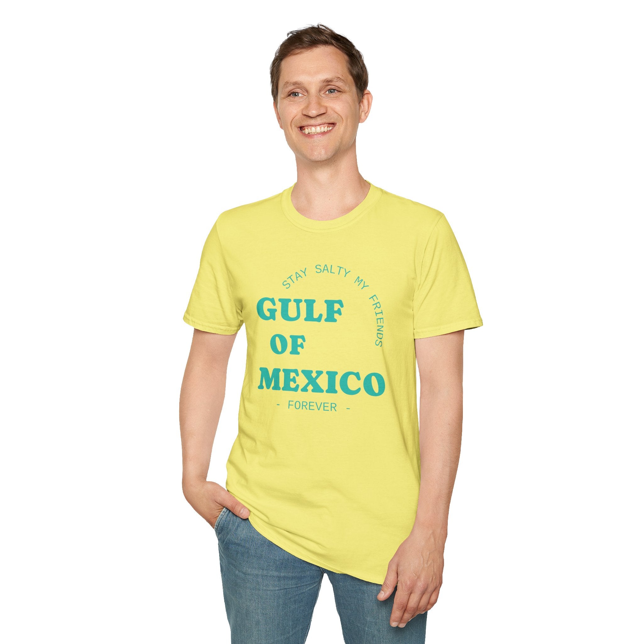 Stay Salty Unisex Shirt, Gulf of Mexico Forever T-Shirt, Coastal Humor Clothing, Protest Top