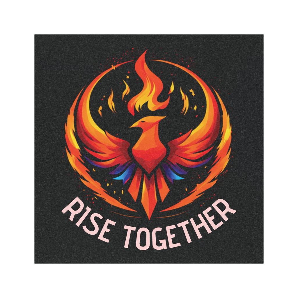 Rise Together Car Magnet | Challenge Inspire Empower Car Magnets | Activist Gift