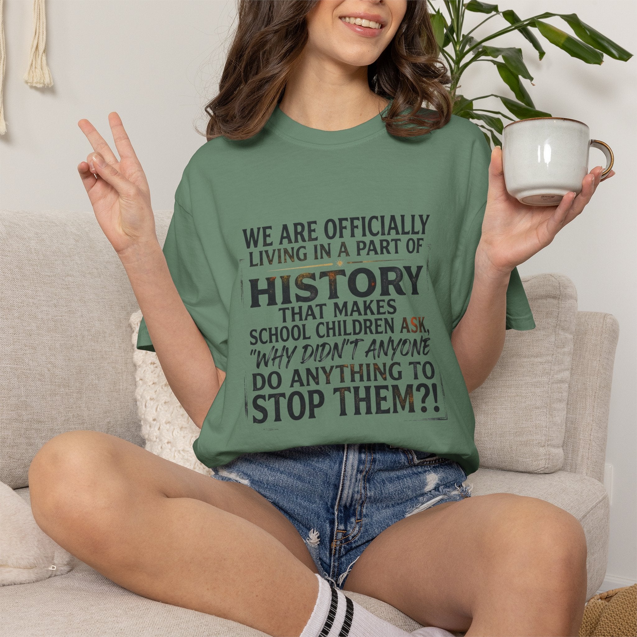 Part of History Graphic Tee | Social Justice Protest T-Shirt