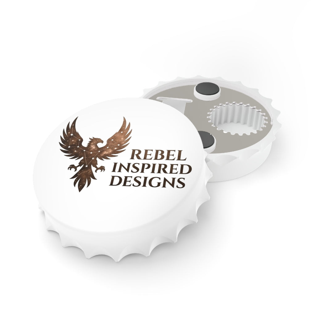 Rebel Inspired Designs Bottle Opener | Phoenix Logo Metal Opener