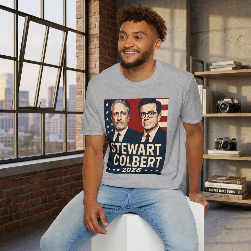Stewart Colbert 2028 Election Tee | Political Humor Shirt | Satire Campaign Gift