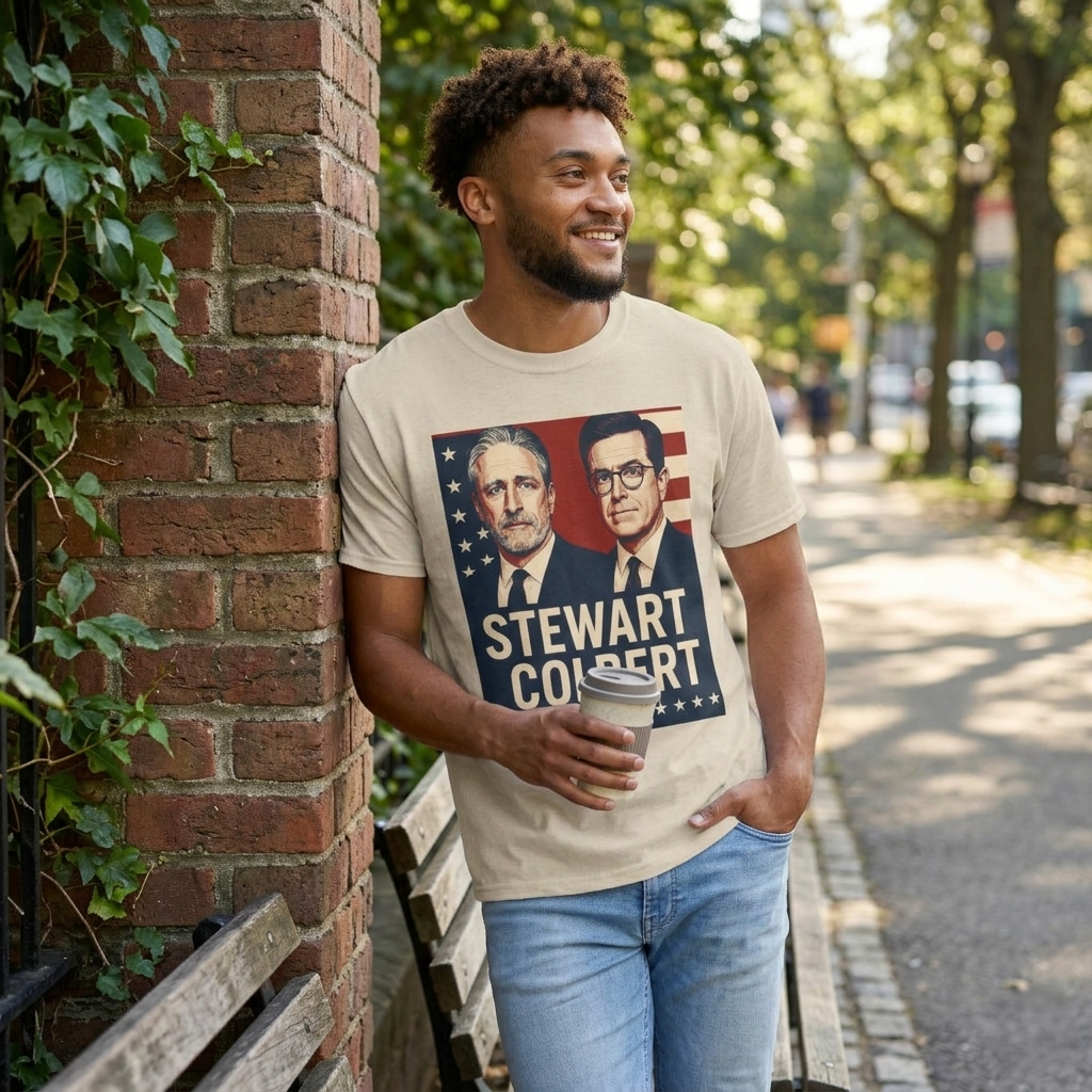 Stewart Colbert 2028 Election Tee | Political Humor Shirt | Satire Campaign Gift
