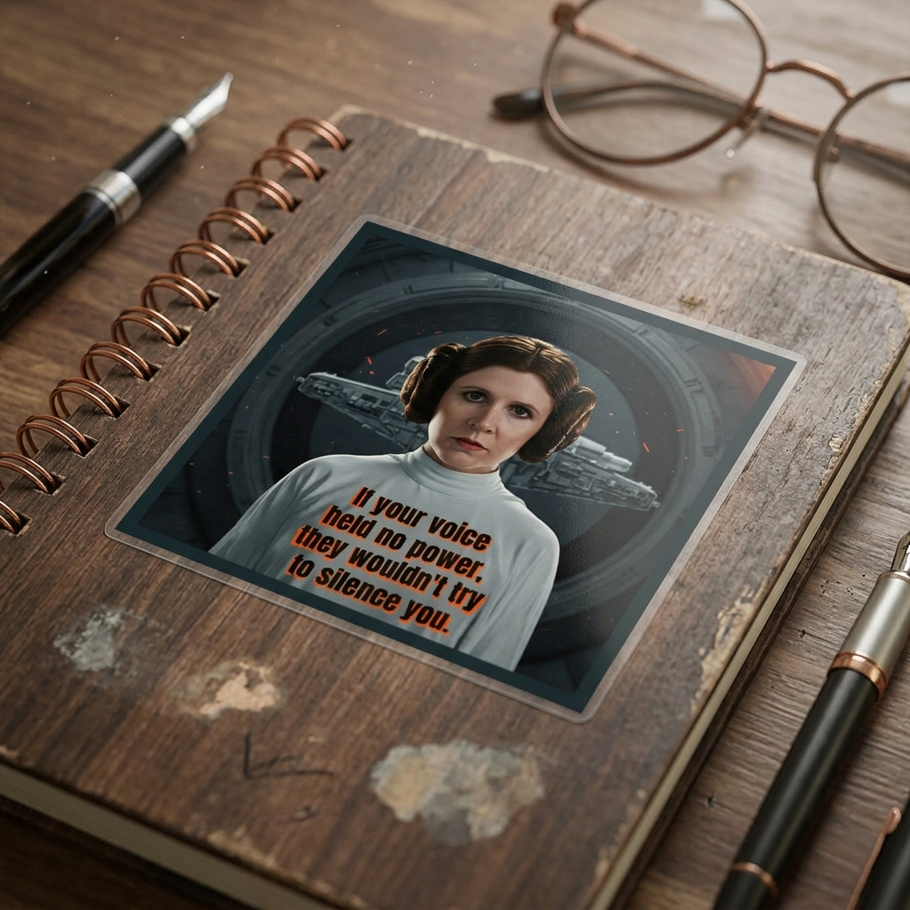 Your Voice Holds Power Sticker | Rebellion Vinyl Decal