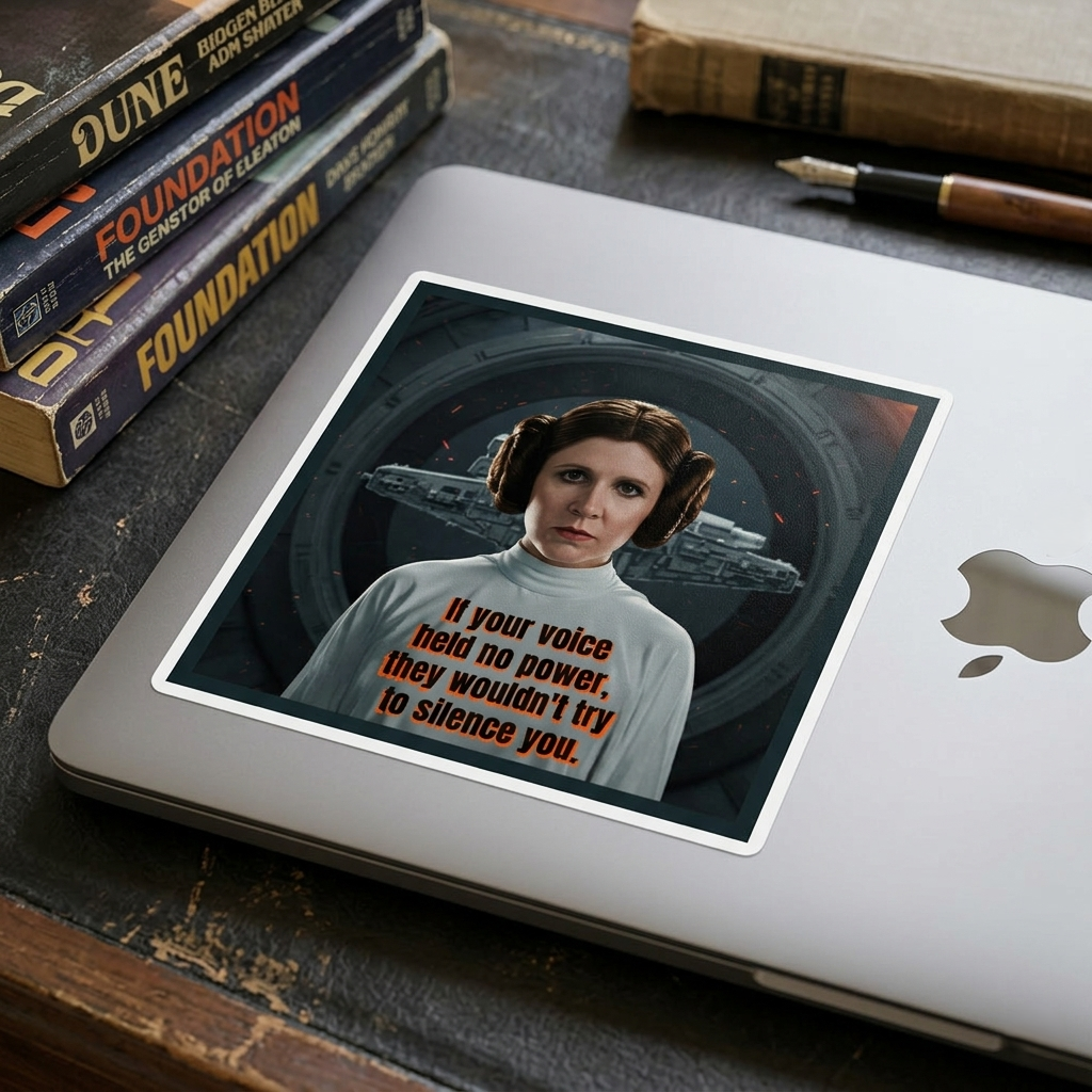 Your Voice Holds Power Sticker | Rebellion Vinyl Decal