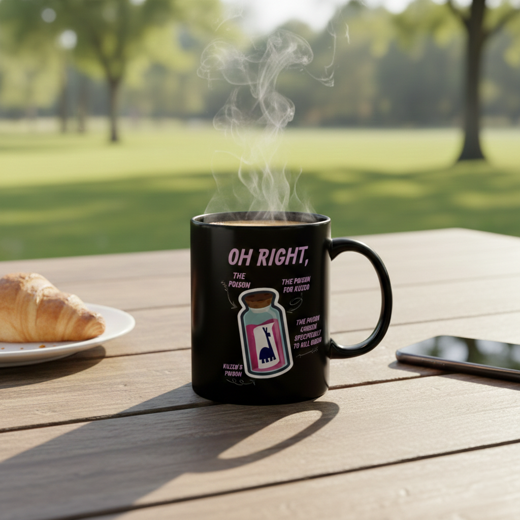 Poison Llama Coffee Mug 11oz & 15oz | Animated Movie Gift