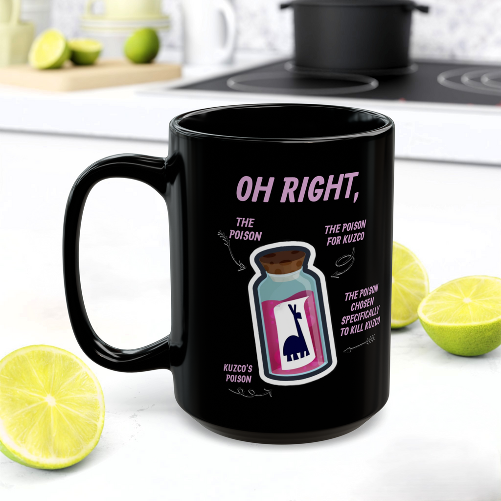 Poison Llama Coffee Mug 11oz & 15oz | Animated Movie Gift