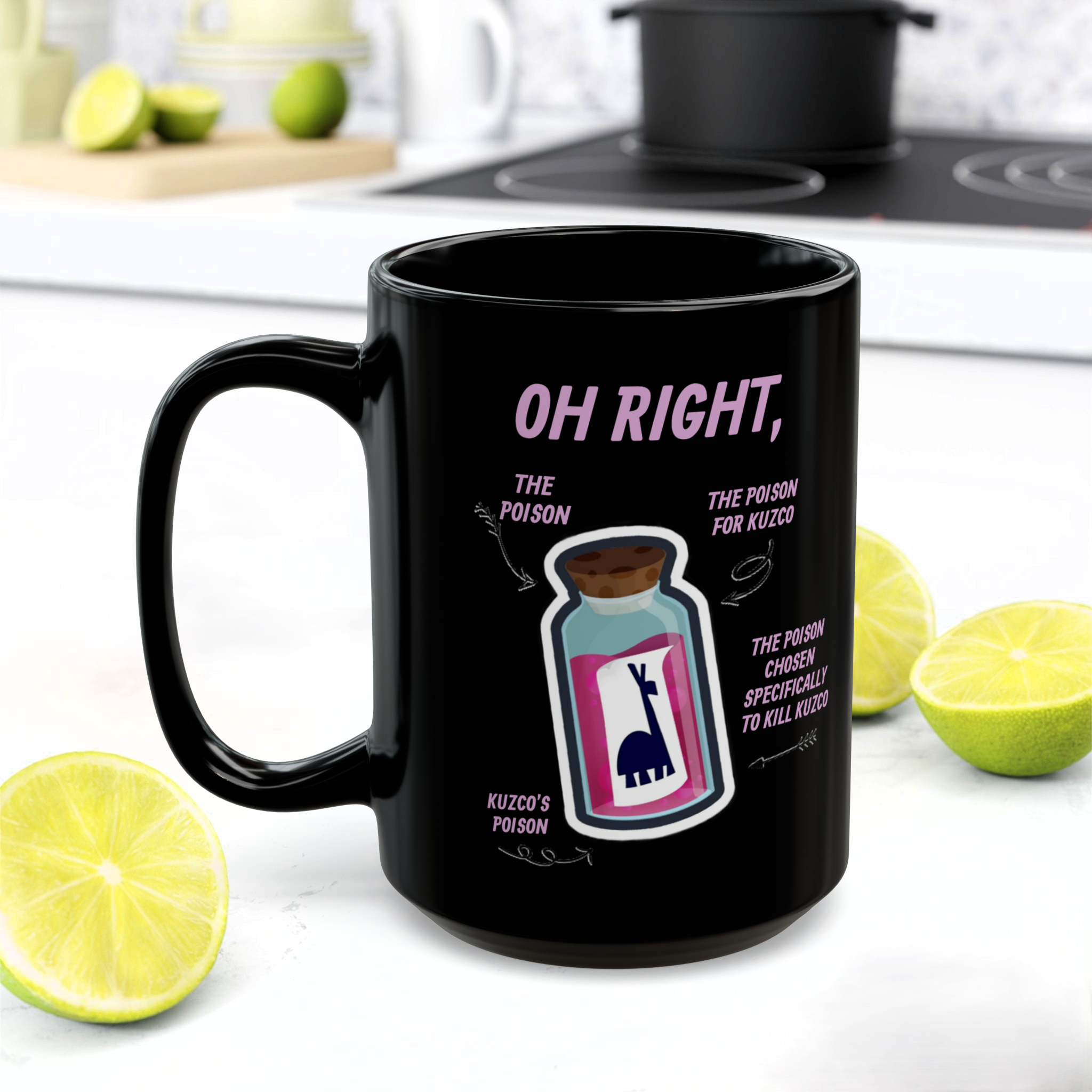 Poison Llama Coffee Mug 11oz & 15oz | Animated Movie Gift