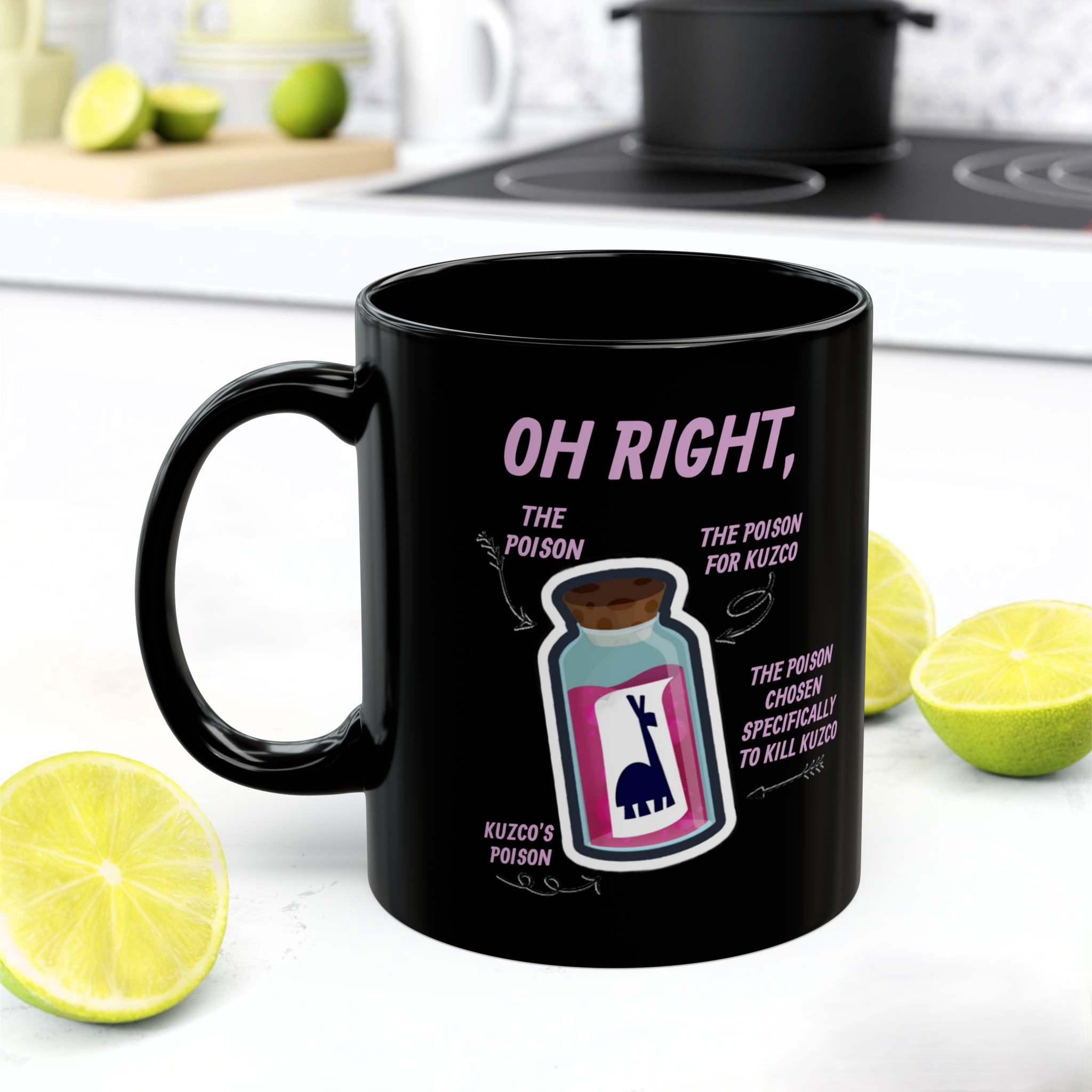 Poison Llama Coffee Mug 11oz & 15oz | Animated Movie Gift