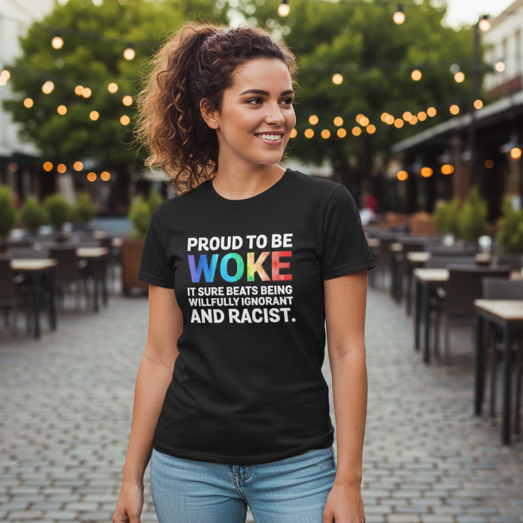 Proud to be Woke Unisex T-Shirt, Anti-Racism Tee, Equality Shirt