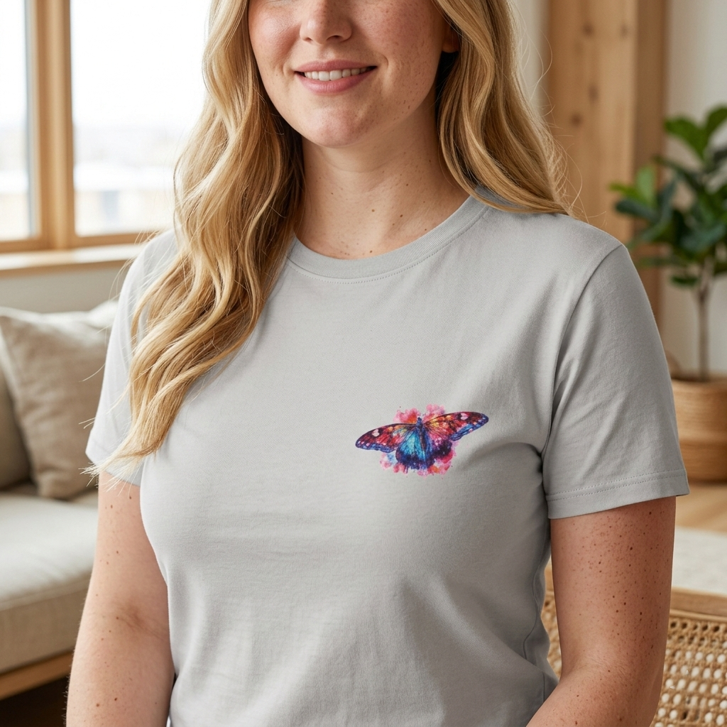 Butterfly Rise Together T-Shirt | Watercolor Inspirational Butterfly Tee | Equality Advocacy Gift