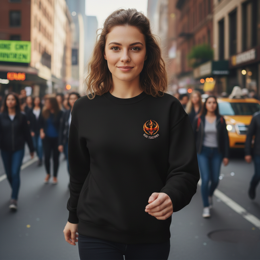 Rise Together Unisex Sweatshirt | Social Justice Crewneck | Activist Gift