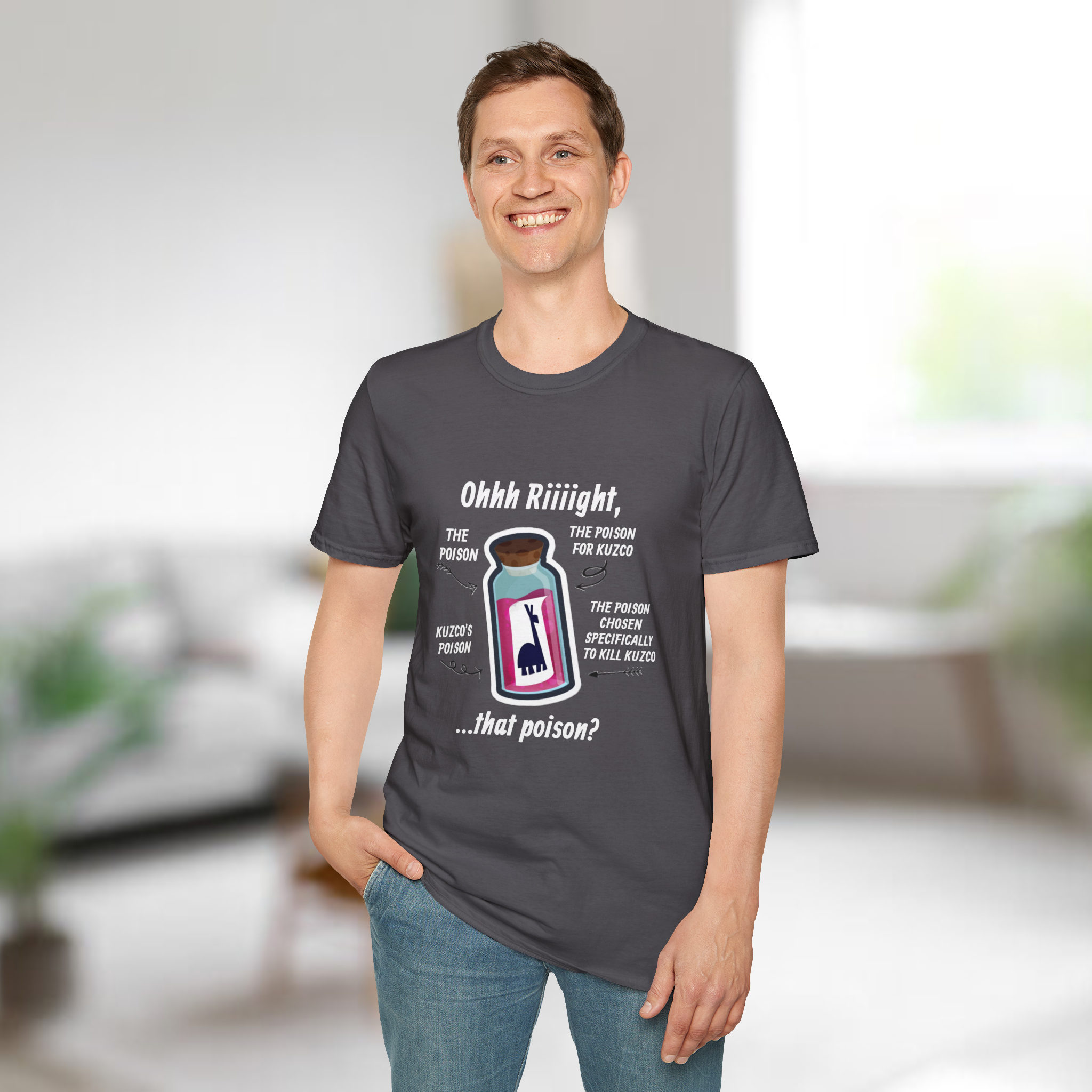 Poison Llama T-Shirt | Funny Quote Unisex Tee | Animated Movie Fan Gift