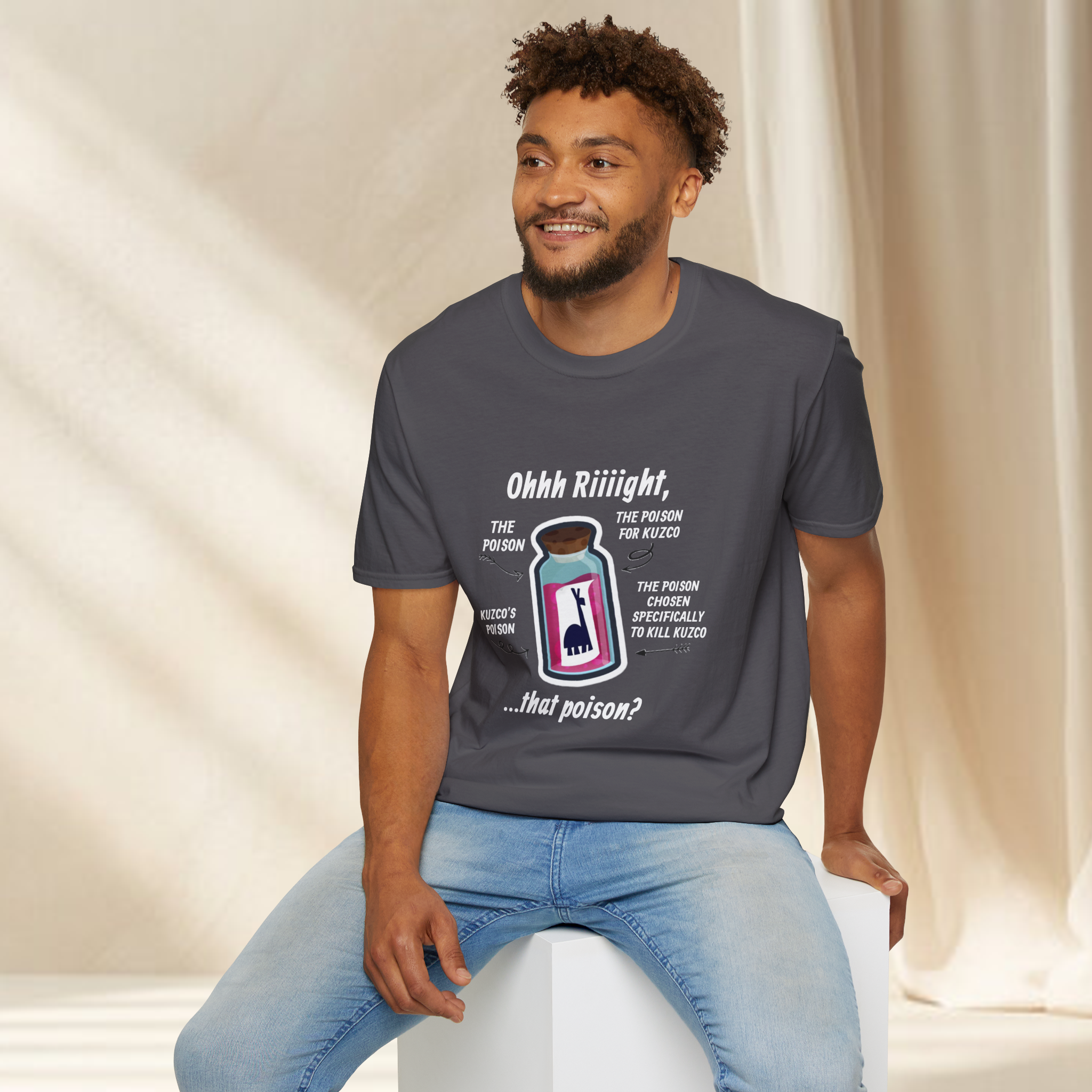 Poison Llama T-Shirt | Funny Quote Unisex Tee | Animated Movie Fan Gift