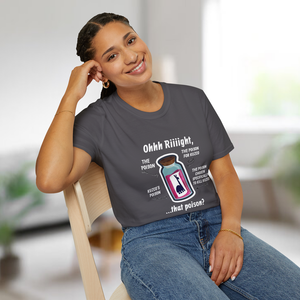 Poison Llama T-Shirt | Funny Quote Unisex Tee | Animated Movie Fan Gift