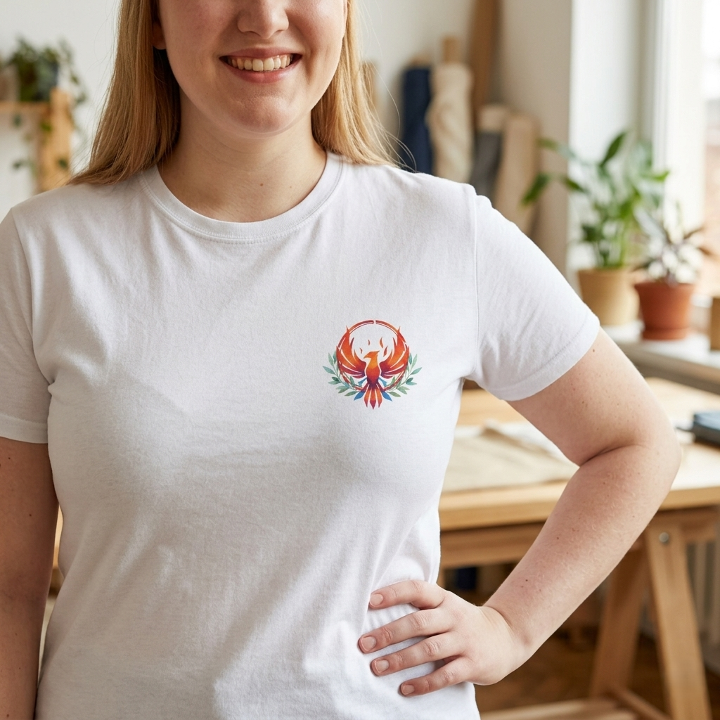 Hope Reforged Tee | Rising Phoenix Resistance T-Shirt | Empowerment Gift