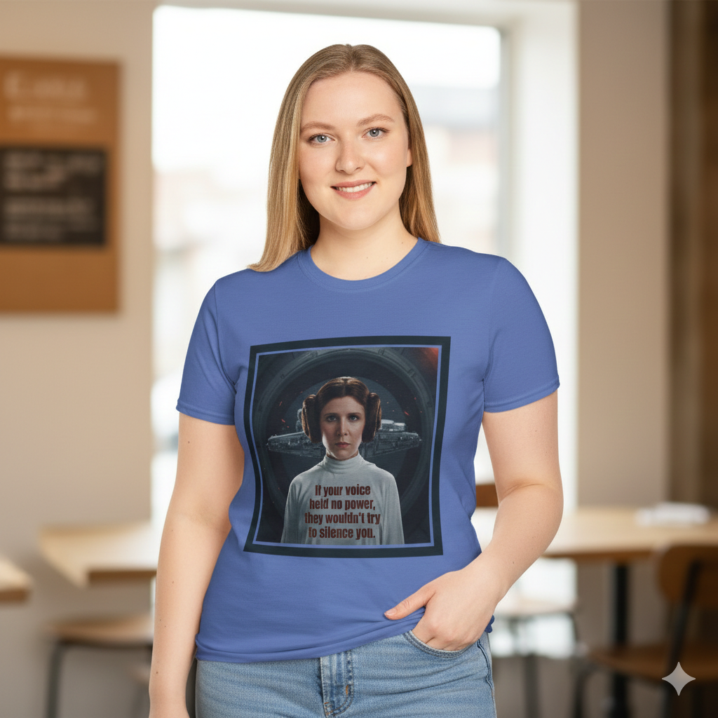 Your Voice Holds Power Tee | Sci-fi Inspired T-Shirt | Empowerment Shirt | Activist Gift