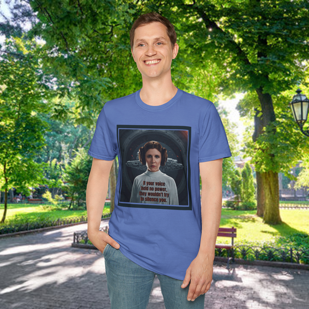 Your Voice Holds Power Tee | Sci-fi Inspired T-Shirt | Empowerment Shirt | Activist Gift