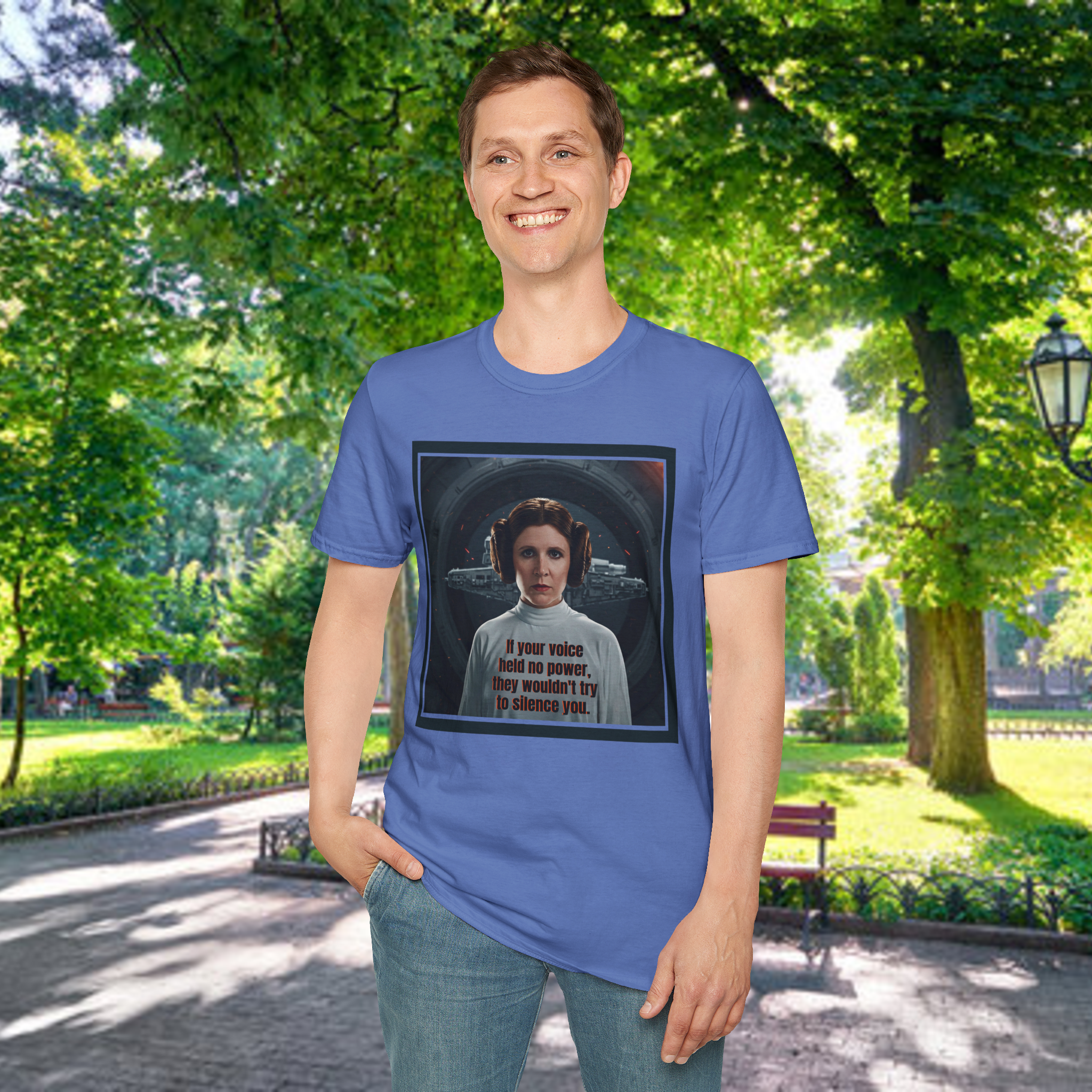 Your Voice Holds Power Tee | Sci-fi Inspired T-Shirt | Empowerment Shirt | Activist Gift