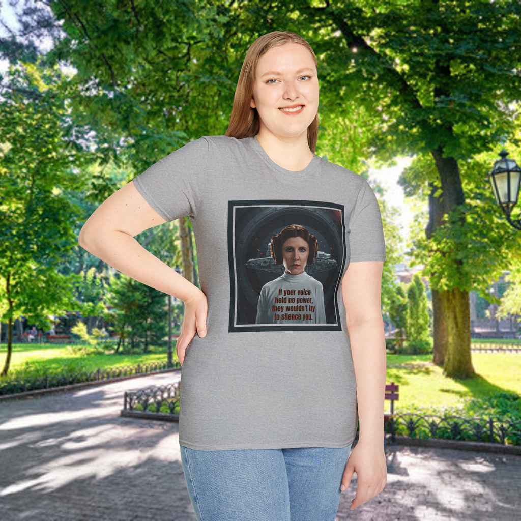 Your Voice Holds Power Tee | Sci-fi Inspired T-Shirt | Empowerment Shirt | Activist Gift