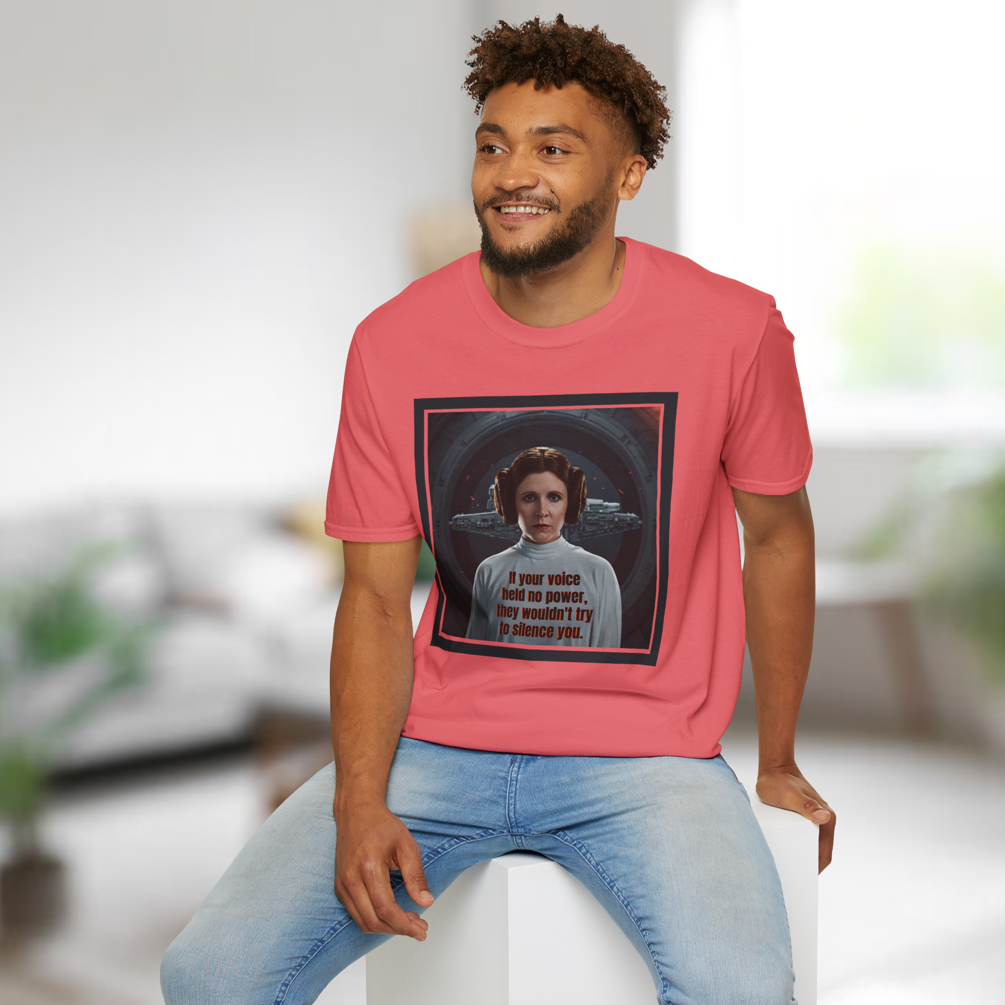 Your Voice Holds Power Tee | Sci-fi Inspired T-Shirt | Empowerment Shirt | Activist Gift