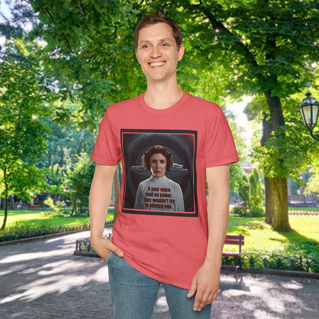 Your Voice Holds Power Tee | Sci-fi Inspired T-Shirt | Empowerment Shirt | Activist Gift