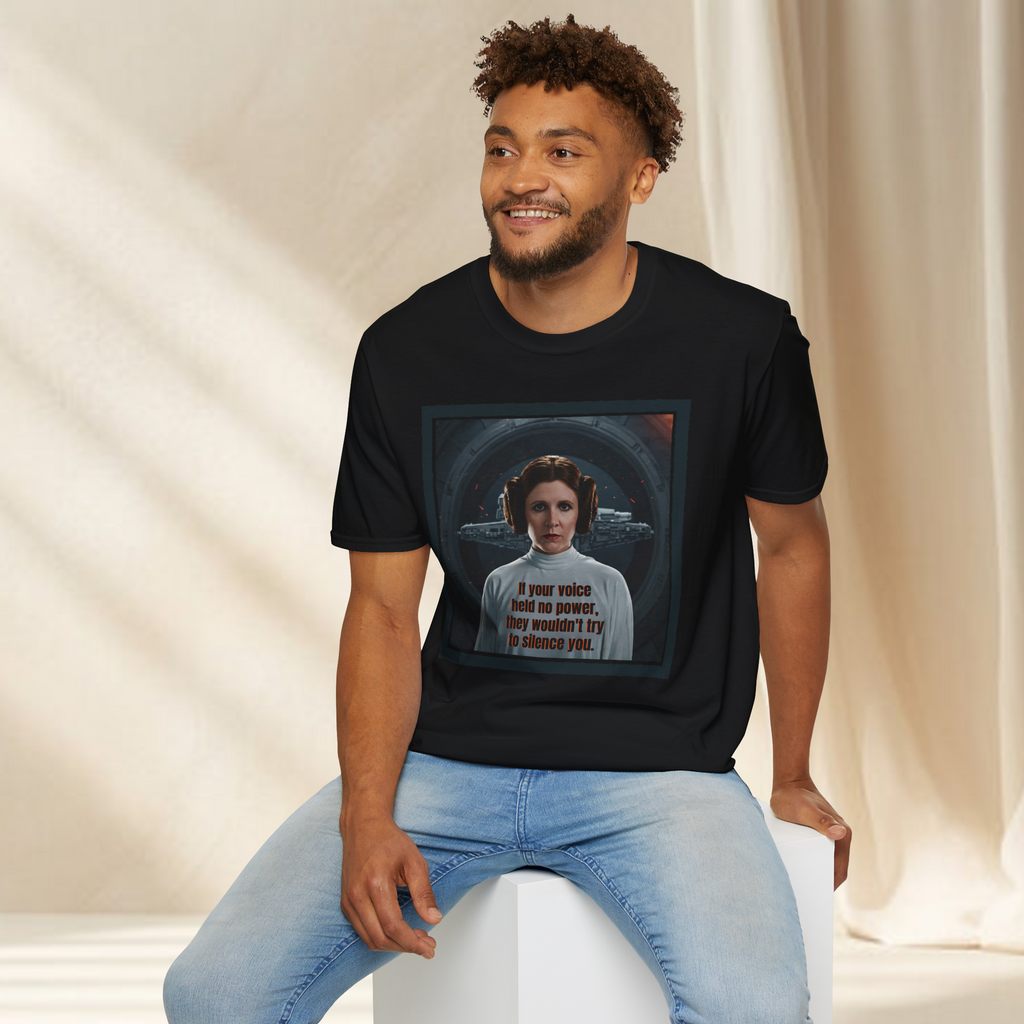 Your Voice Holds Power Tee | Sci-fi Inspired T-Shirt | Empowerment Shirt | Activist Gift