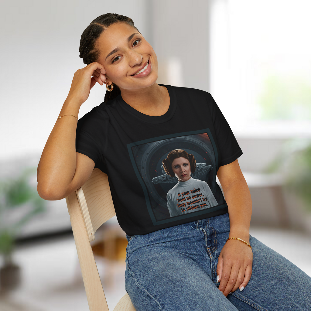 Your Voice Holds Power Tee | Sci-fi Inspired T-Shirt | Empowerment Shirt | Activist Gift