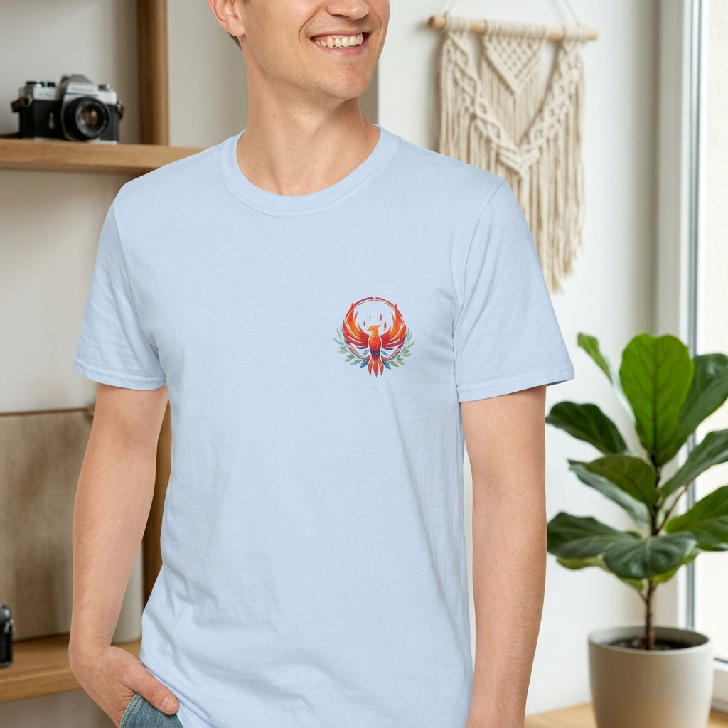 Hope Reforged Tee | Rising Phoenix Resistance T-Shirt | Empowerment Gift