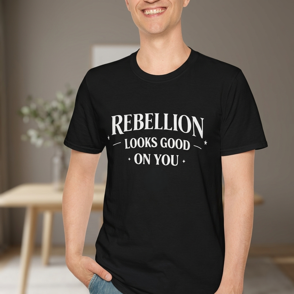 Rebellion Looks Good On You T-Shirt | Activist Gift