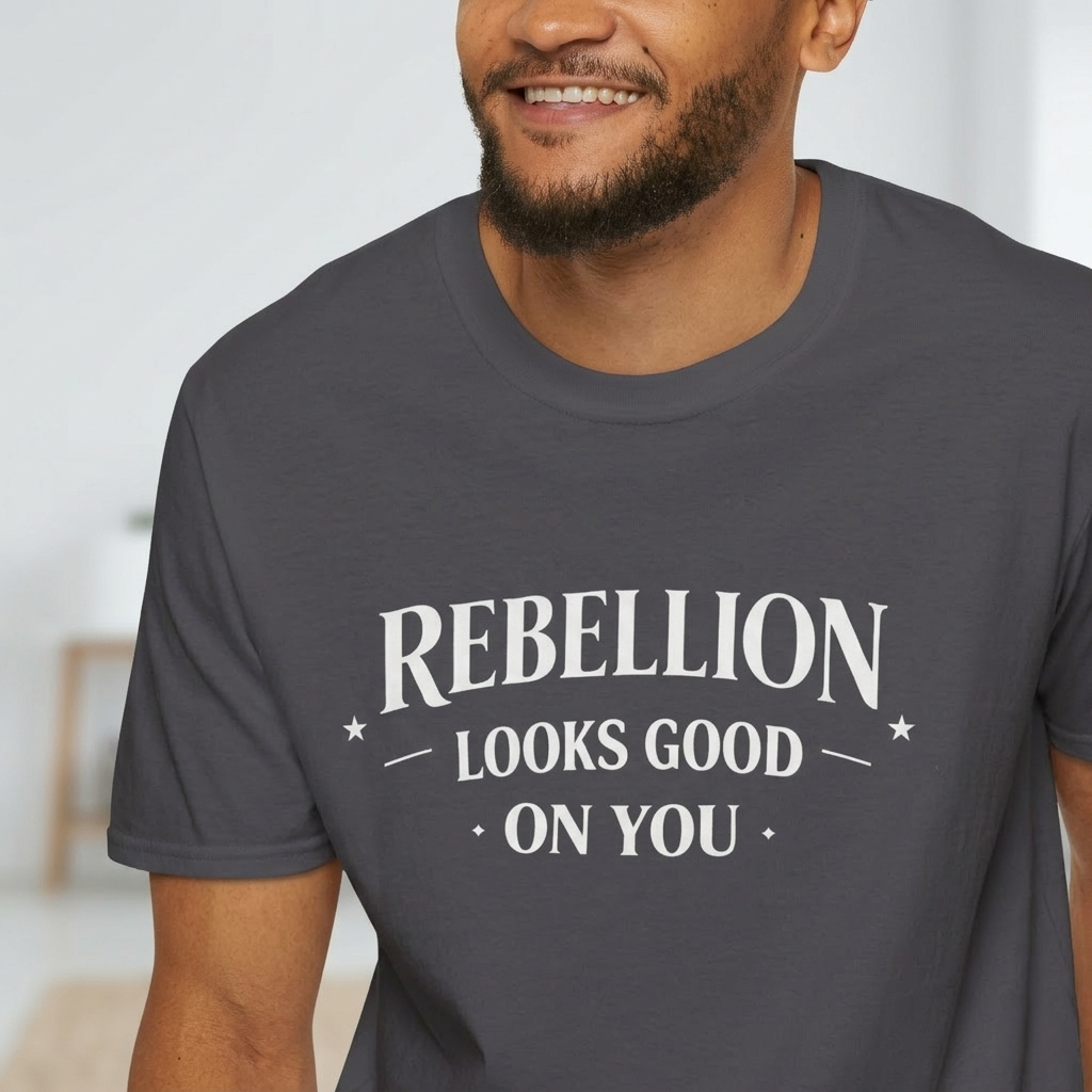 Rebellion Looks Good On You T-Shirt | Activist Gift
