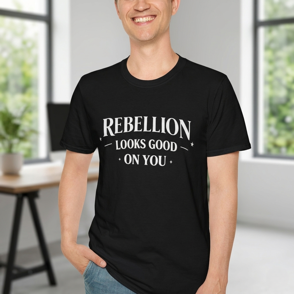 Rebellion Looks Good On You T-Shirt | Activist Gift