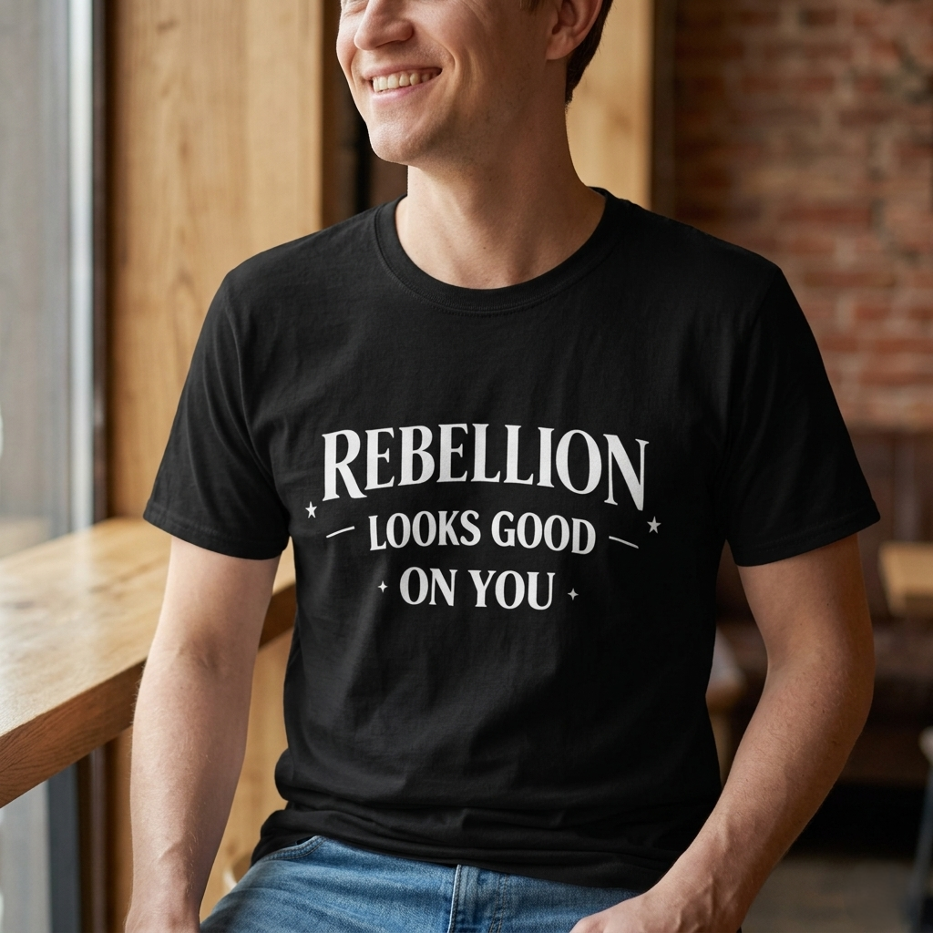 Rebellion Looks Good On You T-Shirt | Activist Gift
