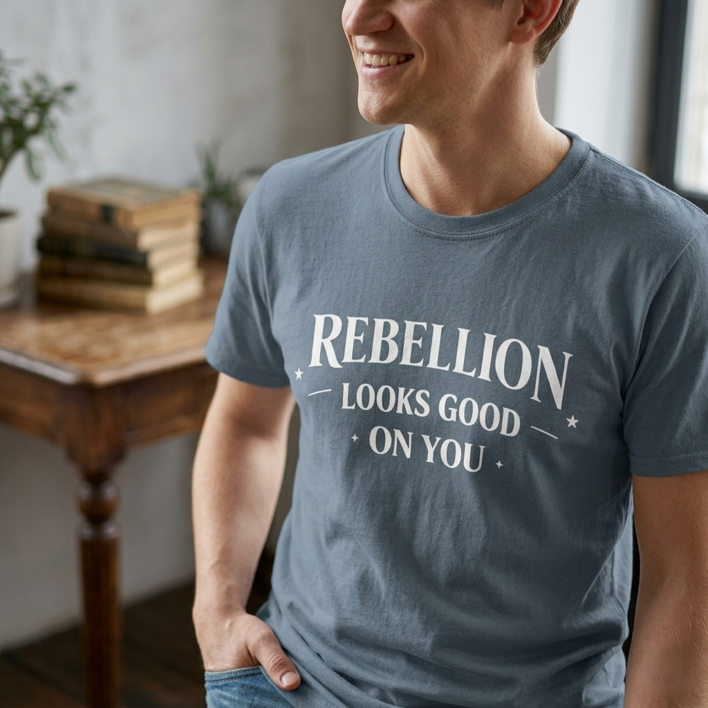 Rebellion Looks Good On You T-Shirt | Activist Gift