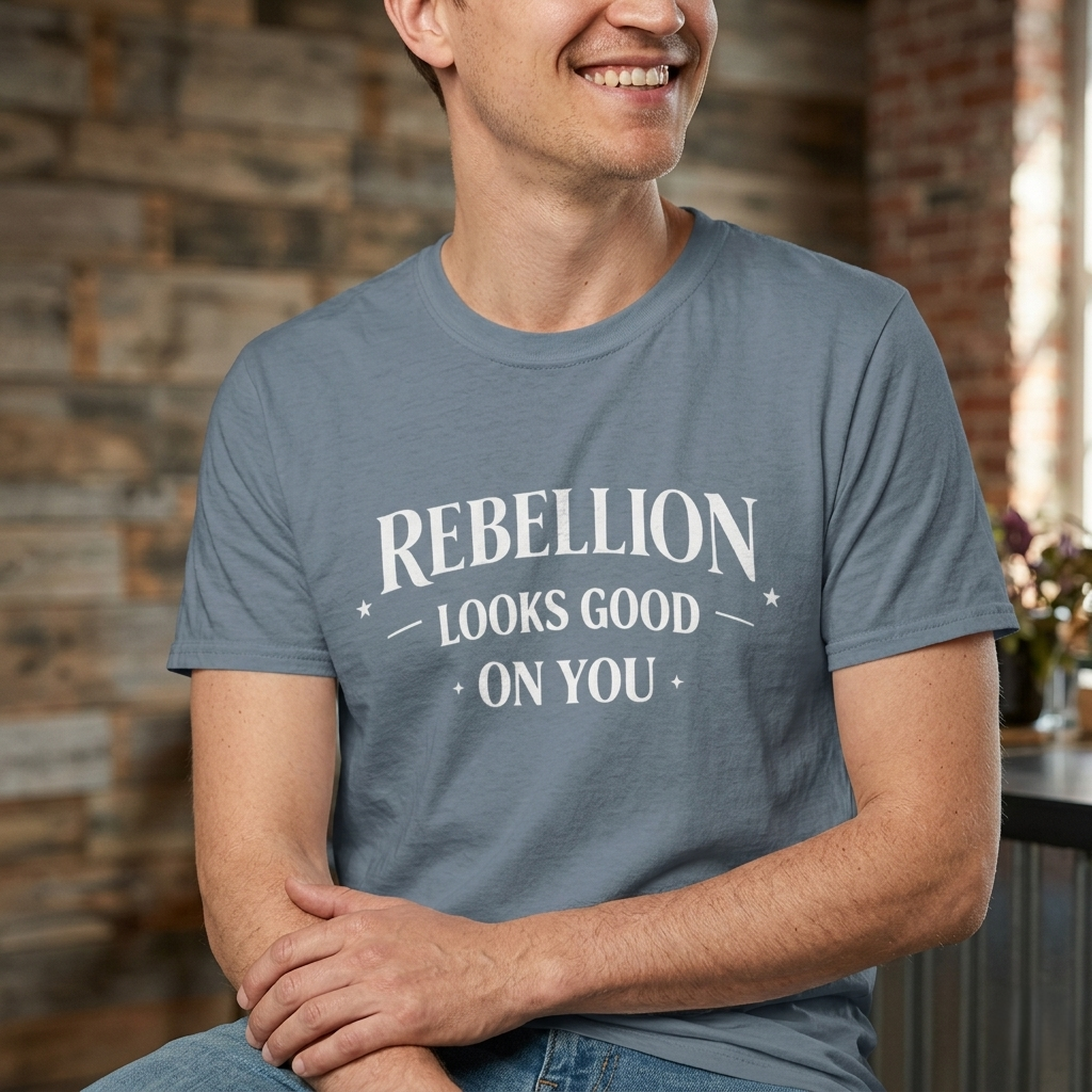 Rebellion Looks Good On You T-Shirt | Activist Gift