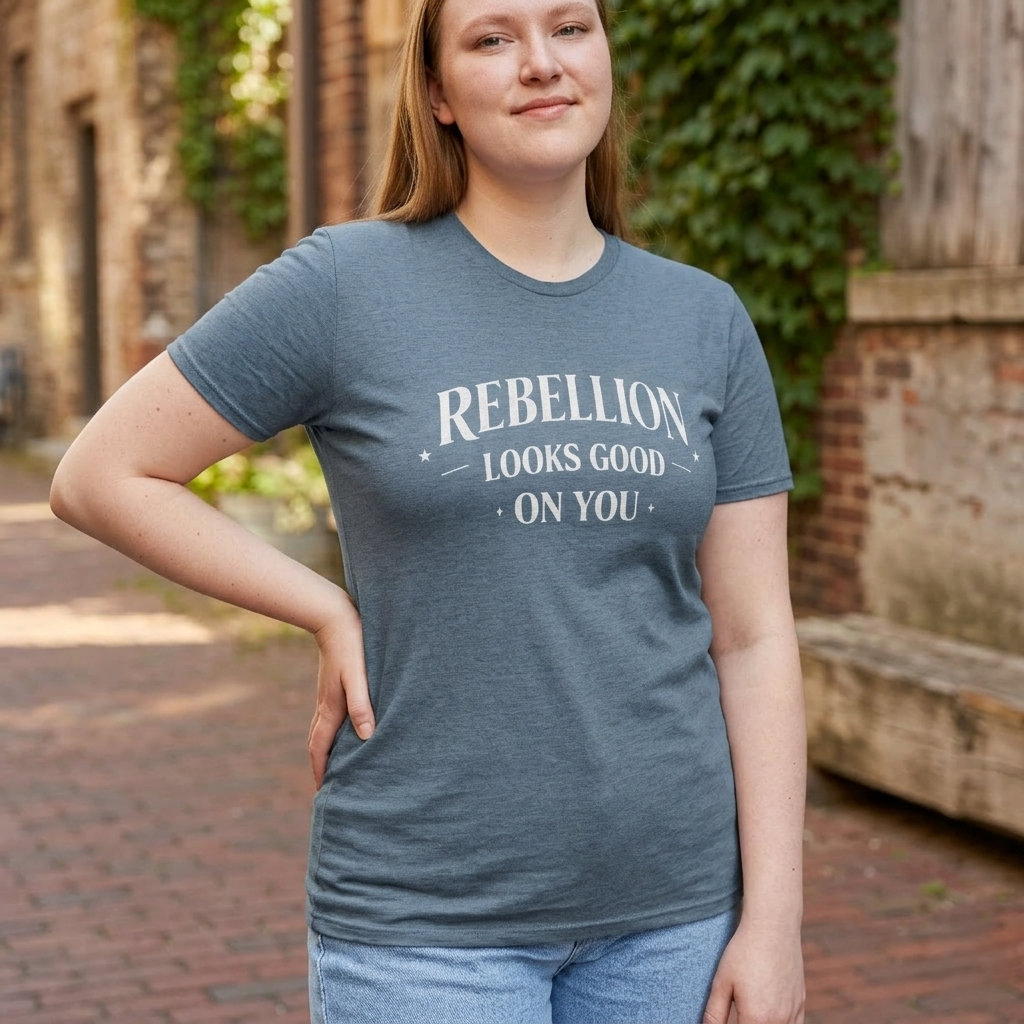 Rebellion Looks Good On You T-Shirt | Activist Gift