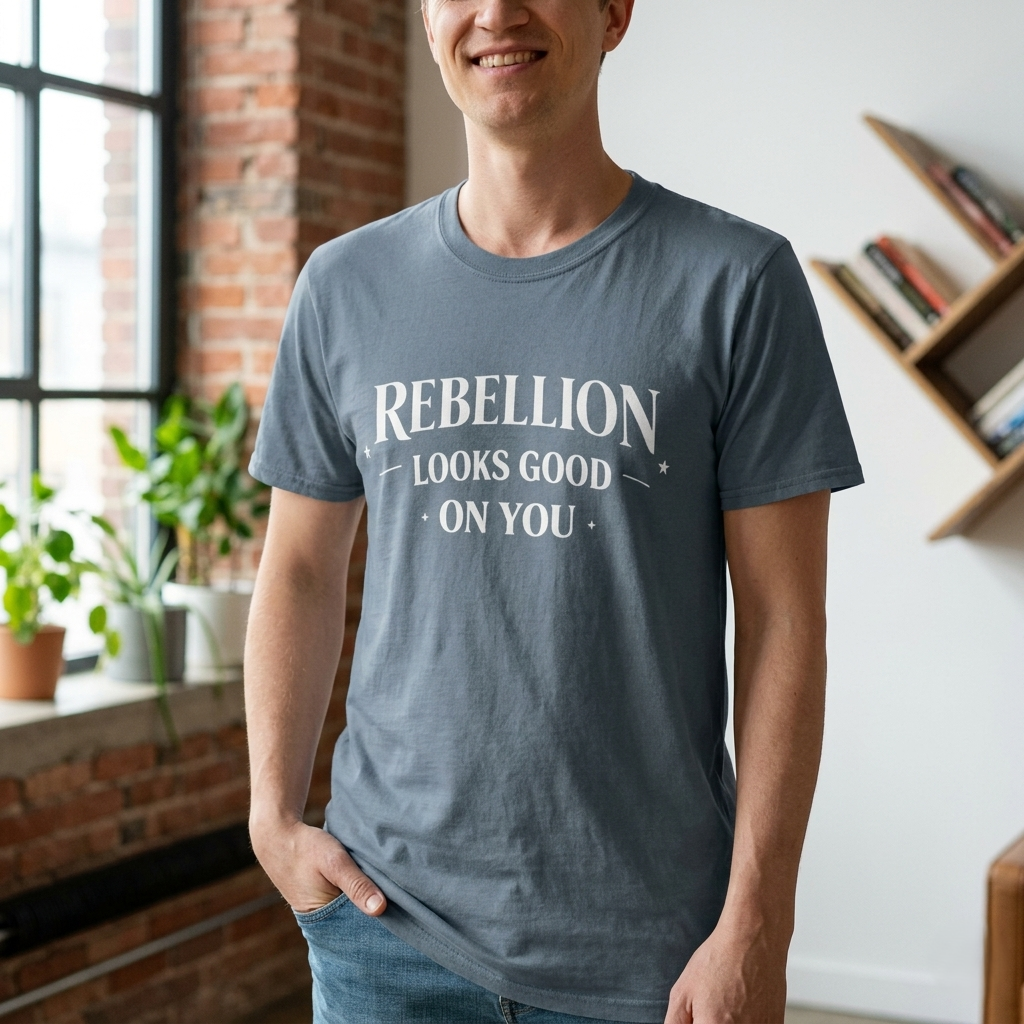 Rebellion Looks Good On You T-Shirt | Activist Gift
