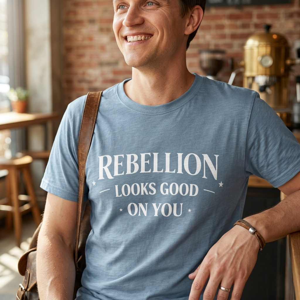 Rebellion Looks Good On You T-Shirt | Activist Gift