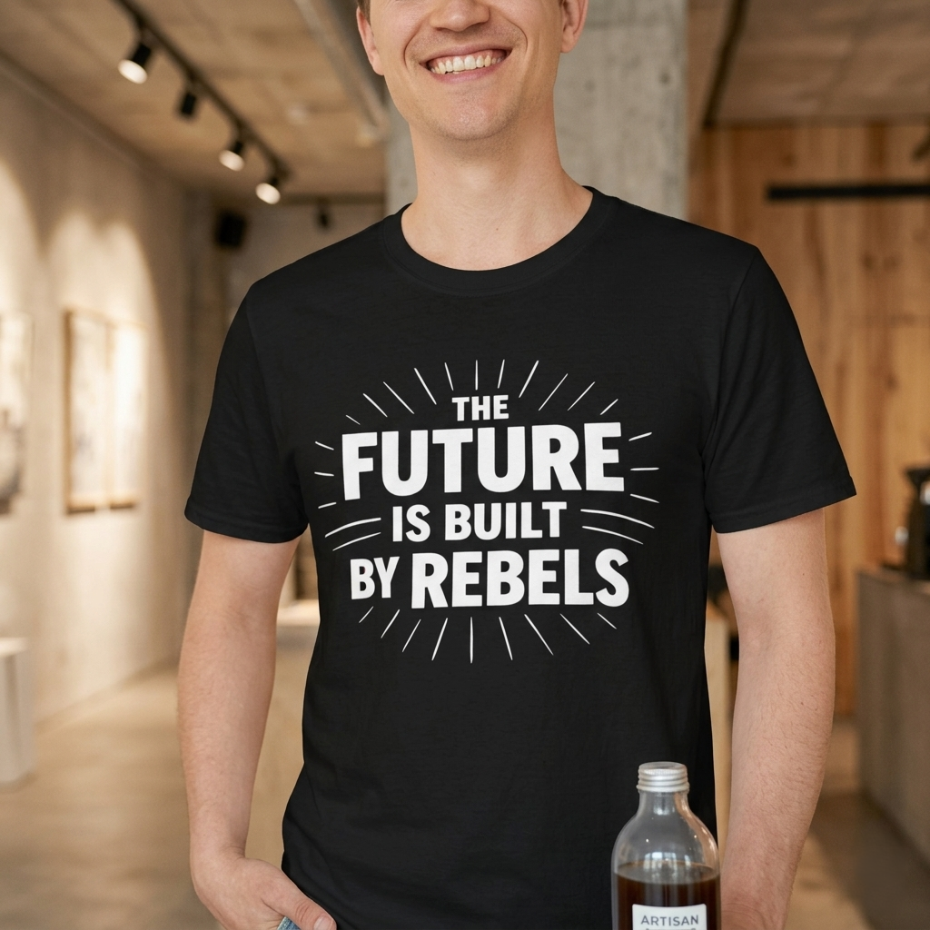 The Future is Built by Rebels Tee | Human Rights T-Shirt | Activist Gift