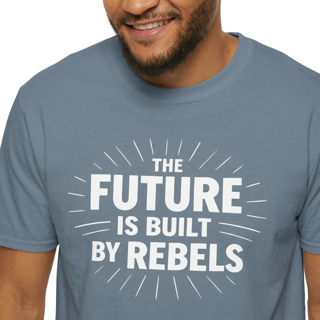 The Future is Built by Rebels Tee | Human Rights T-Shirt | Activist Gift