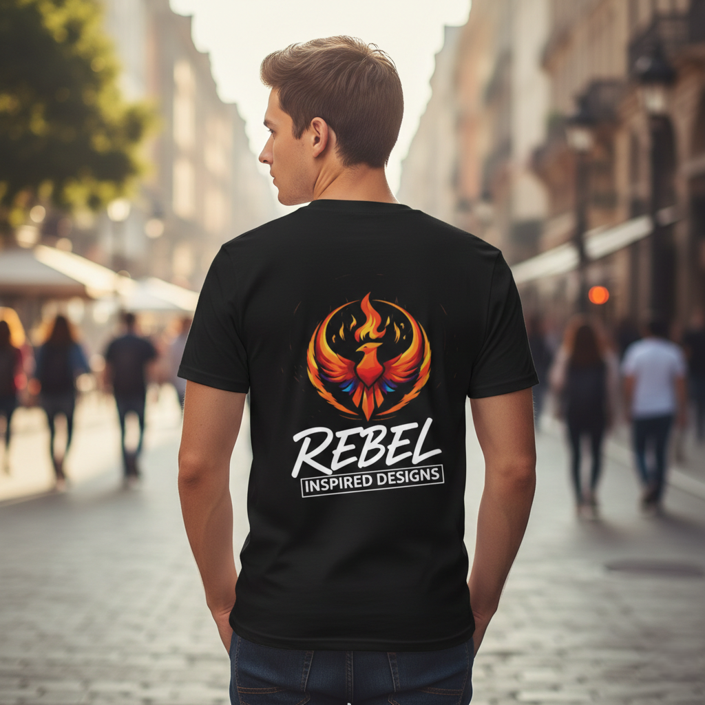 Rise Together T-Shirt | Empowerment Shirt | Rebel Inspired Designs Logo | Activist Gift