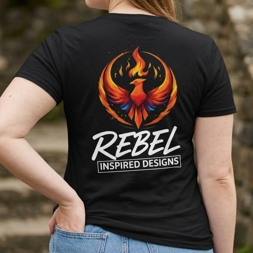Rise Together T-Shirt | Empowerment Shirt | Rebel Inspired Designs Logo | Activist Gift