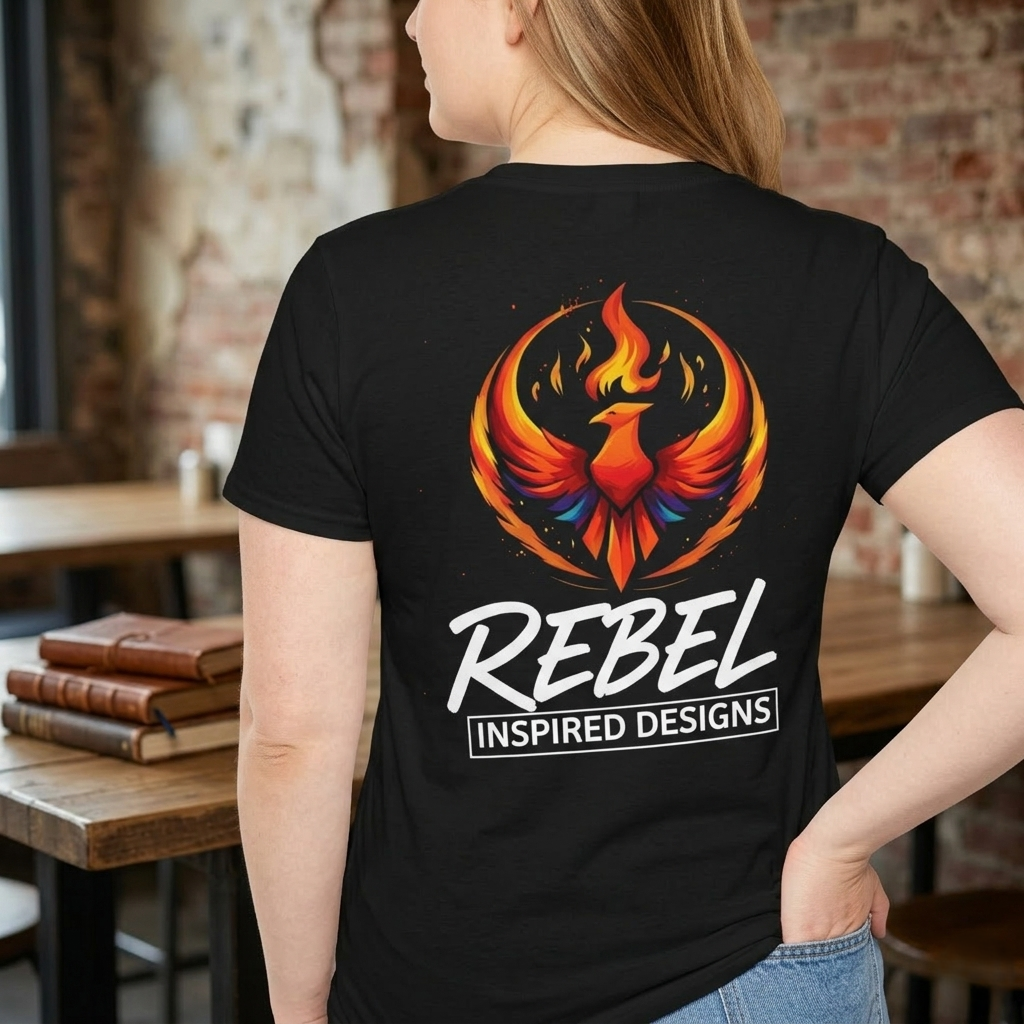 Rise Together T-Shirt | Empowerment Shirt | Rebel Inspired Designs Logo | Activist Gift