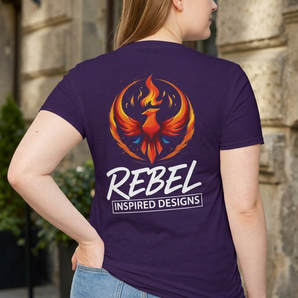 Rise Together T-Shirt | Empowerment Shirt | Rebel Inspired Designs Logo | Activist Gift