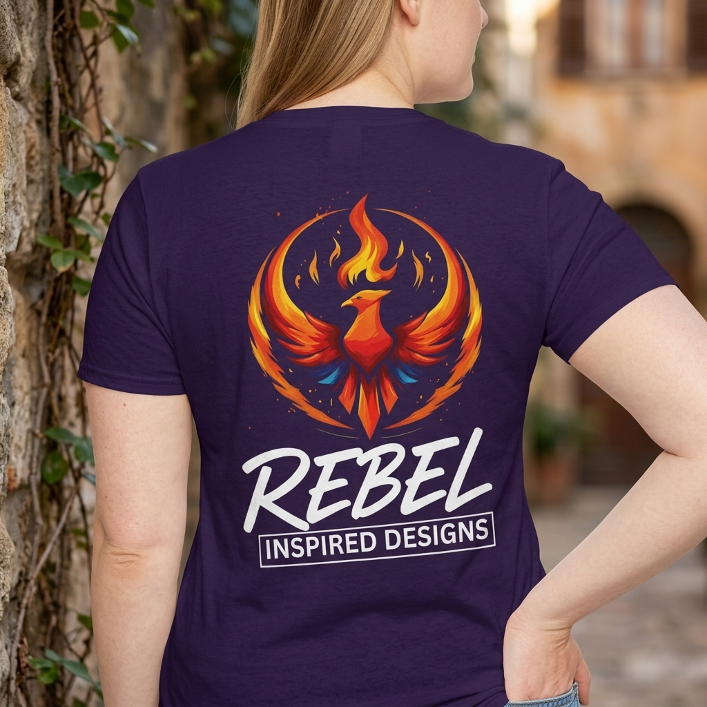 Rise Together T-Shirt | Empowerment Shirt | Rebel Inspired Designs Logo | Activist Gift