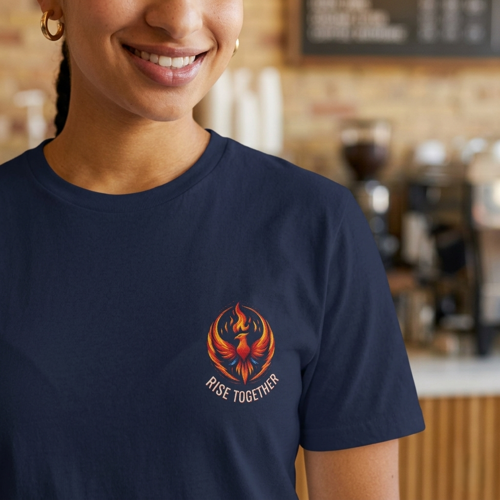 Rise Together T-Shirt | Empowerment Shirt | Rebel Inspired Designs Logo | Activist Gift